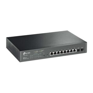 TP-Link Jetstream T1500G-10MPS 8-Port Gigabit Smart PoE+Switch with 2 SFP Slots