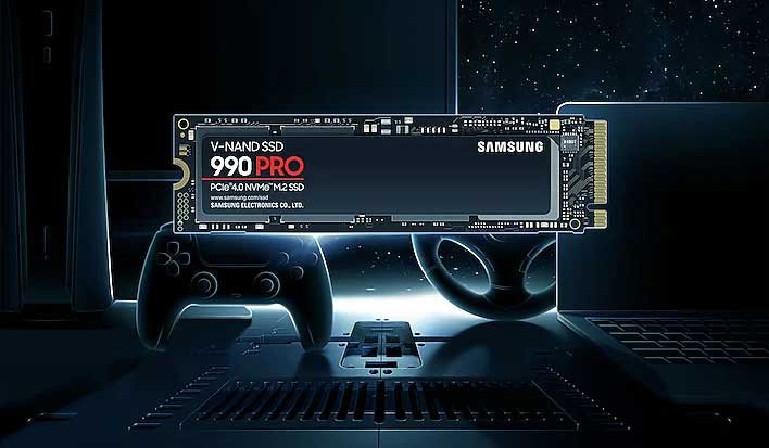 SSD 990 PRO NVMe M.2 PCIe 4.0 Disque Dur 4Tb (MZ-V9P4T0BW) SSD 990 PRO NVMe M.2 PCIe 4.0 Disque Dur 4Tb (MZ-V9P4T0BW)