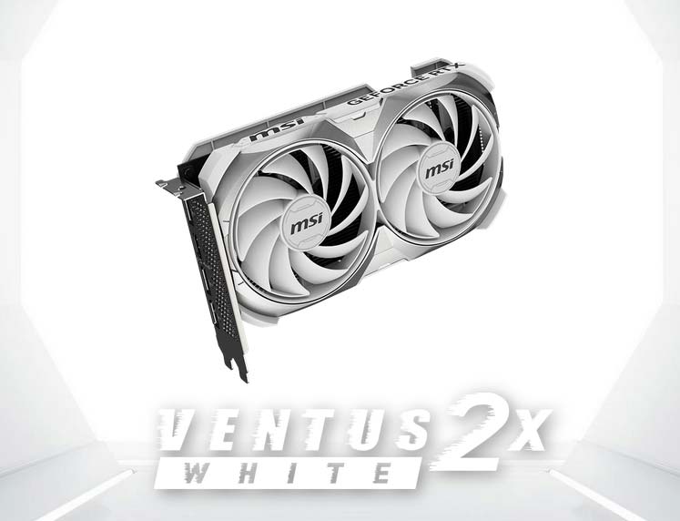 MSI GeForce RTX 4060 VENTUS 2X WHITE 8Gb OC | 912-V516-004