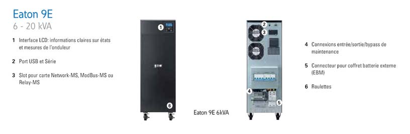 Eaton 9E UPS 9E10KI Onduleur On-Line | 9E10KI