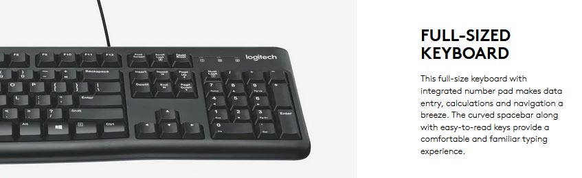 Logitech MK120 Combo Clavier et souris | 920-002565