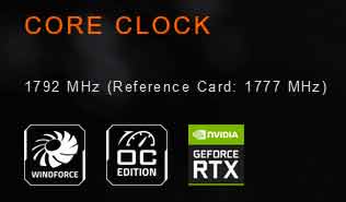 Gigabyte RTX 3060 WINDFORCE OC Cart Graphique | GV-N3060WF2OC-12GDG20