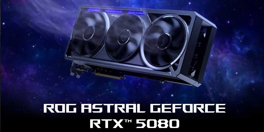 ASUS ROG Astral GeForce RTX 5080 16GB GDDR7 | RA-5080-O16C