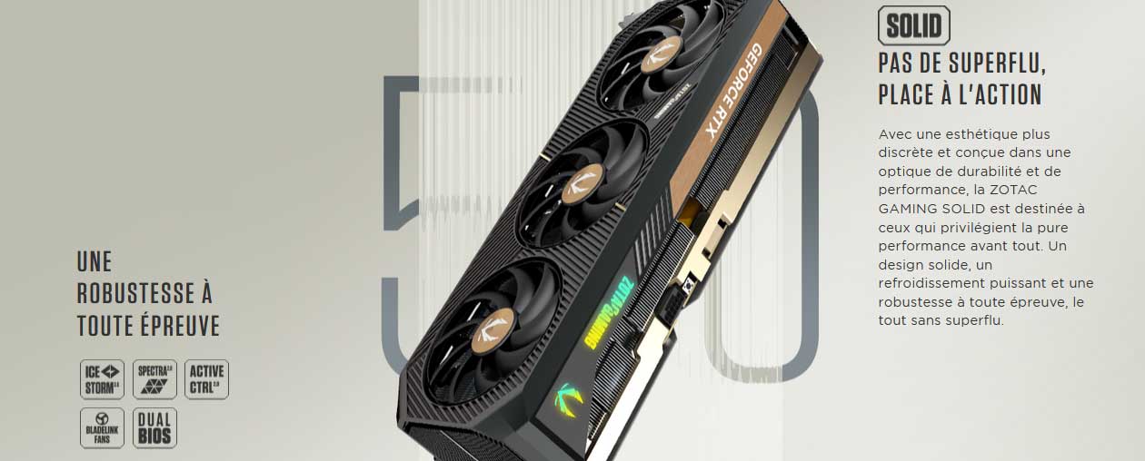 ZOTAC GAMING GeForce RTX 5080 SOLID