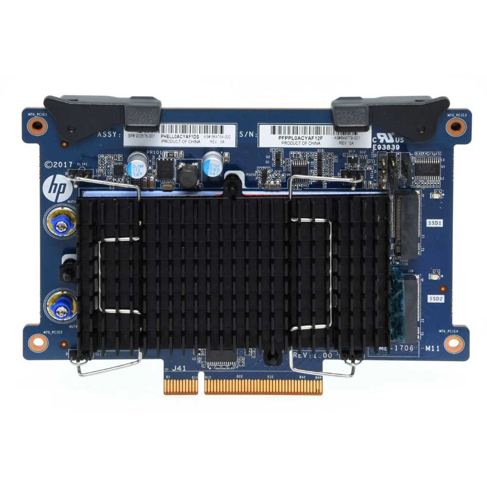 HP Z8 dual M.2 PCI 2xNVM Adaptateur 933576-001