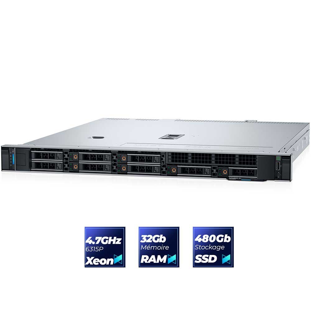 Dell PowerEdge R360 Rack Serveur | EMEA-R360-SPL4