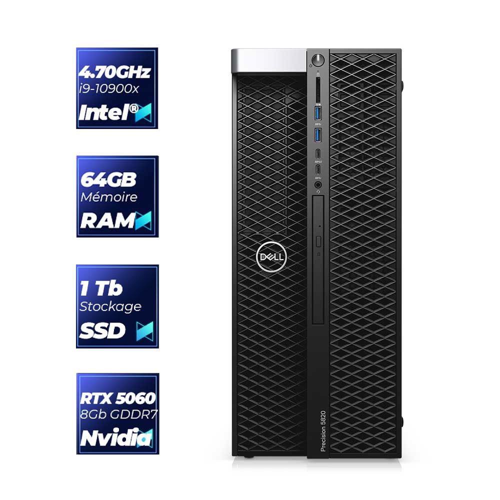 Dell-Precision-5820-RTX-5060-8Go-ASUS-DUAL-Workstation-SBR68REFA-1