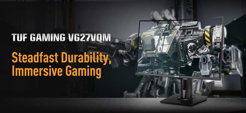 ASUS TUF Gaming VG27VQM Curved Moniteur | 90LM0510-B03E70 ASUS TUF Gaming VG27VQM Curved Moniteur | 90LM0510-B03E70
