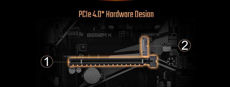 Gigabyte B550M K Carte Mère Ultra Durable PCIe 4.0 | B550M-K-G11 Gigabyte B550M K Carte Mère Ultra Durable PCIe 4.0 | B550M-K-G11