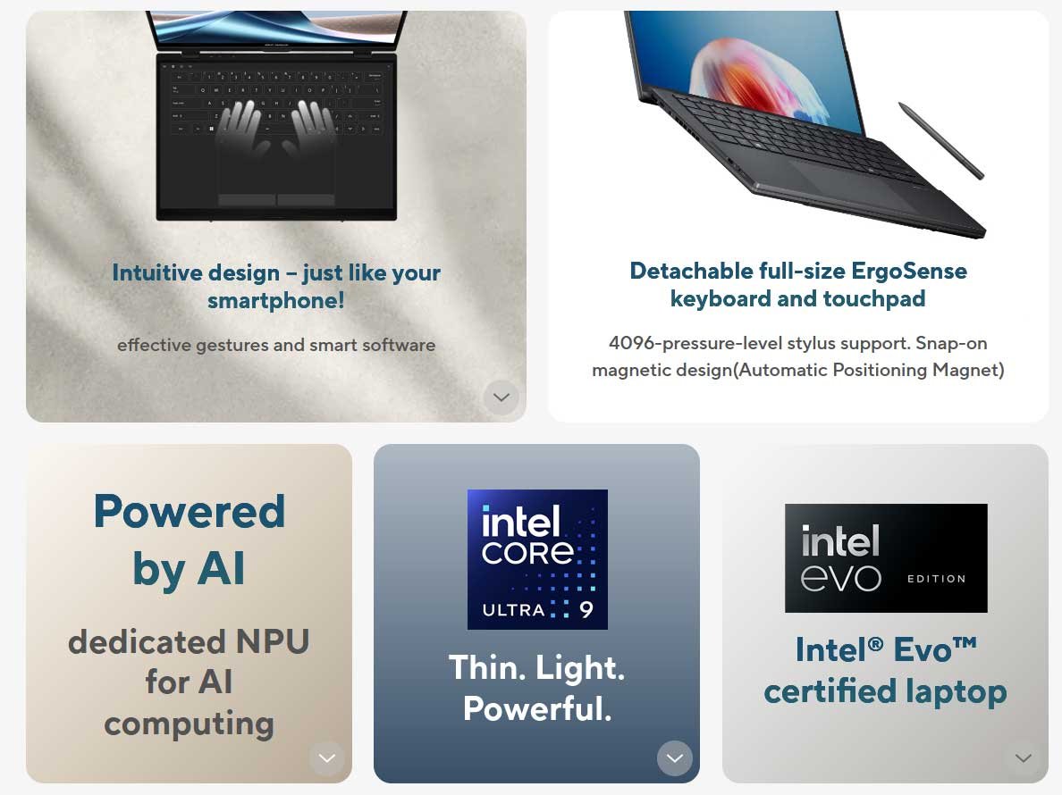 ASUS Zenbook DUO OLED 3K Ultra 9-185H | UX8406MA ASUS Zenbook DUO OLED 3K Ultra 9-185H | UX8406MA